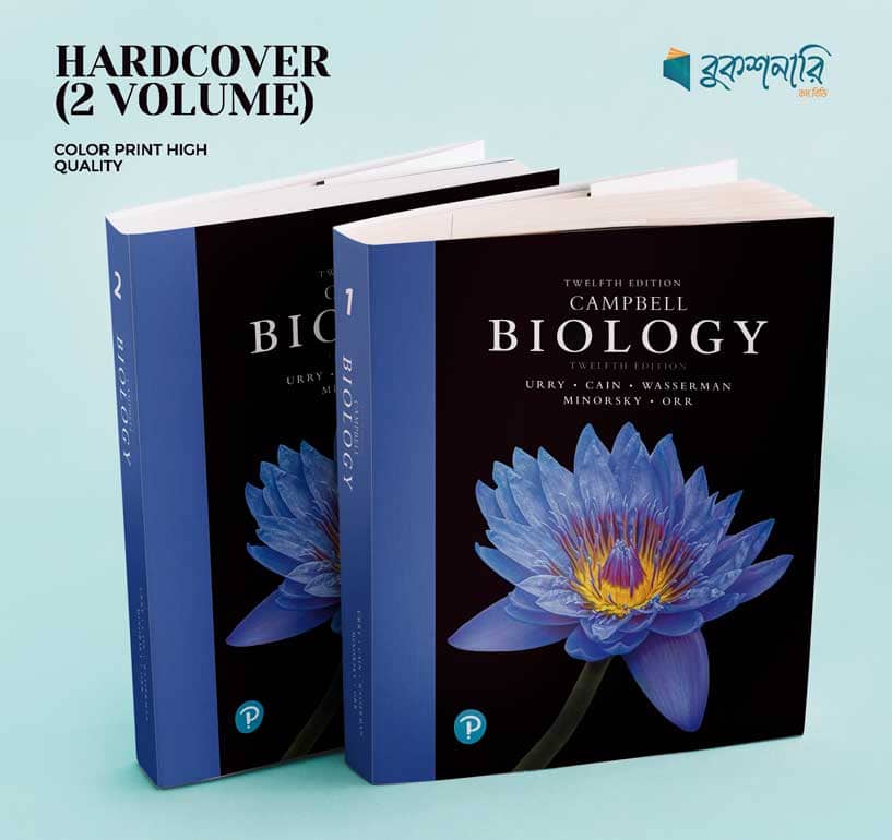 Campbell Biology ( color print ) ( A4 size ) ( 2 volume )