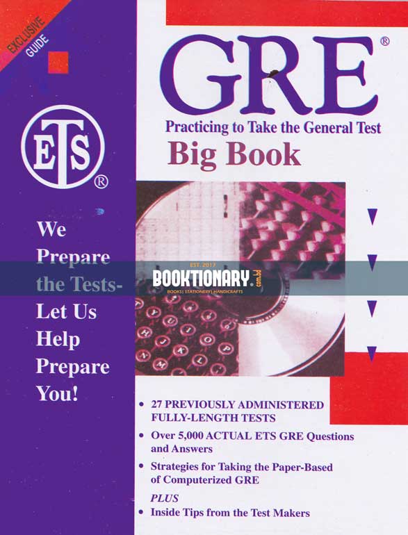 GRE Practicing to Take the General Test Big Book