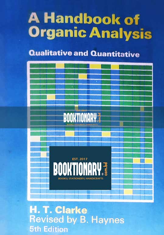 A handbook of organic analysis