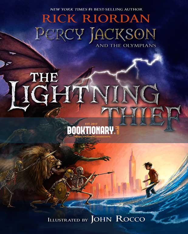 The Lightning Thief ( Percy Jackson and the Olympians series, Book 1 ) ( High Quality )