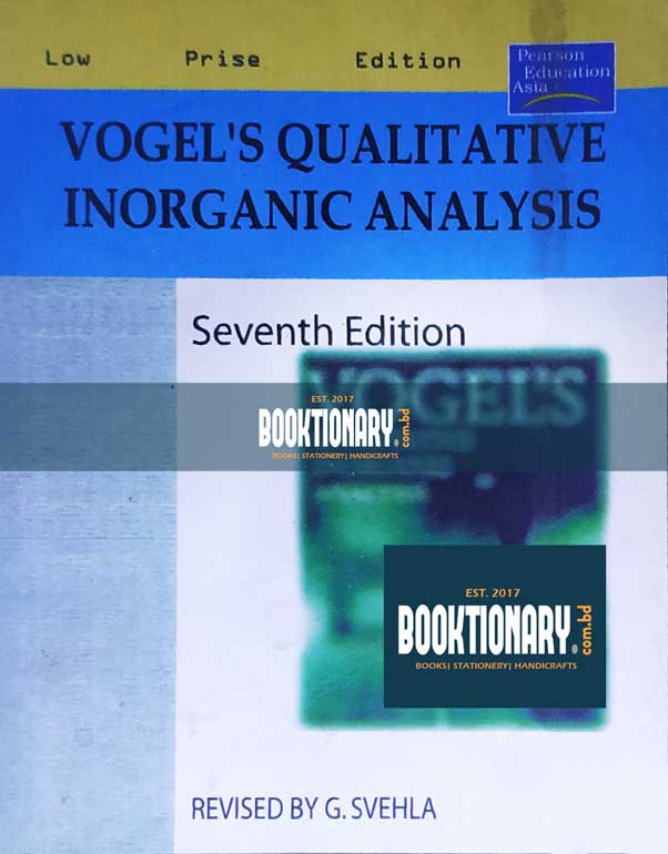 Vogel's Qualitative Inorganic Analysis 
