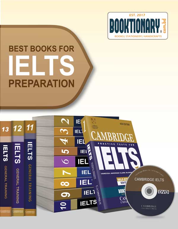 Cambridge IELTS Academic Training Student's Book With Answers ( 1- 15 ) With DVD ( White print ) ( Premium Quality )