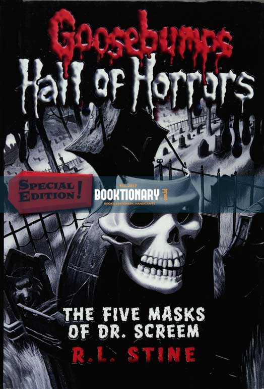 The Five Masks of Dr. Screem ( Goosebumps : Hall Of Horrors series, book 3 ) ( High Quality )