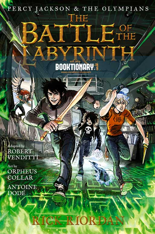 The Battle of the Labyrinth ( Percy Jackson and the Olympians series, Book 4 ) ( High Quality