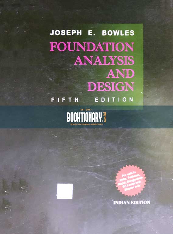 Foundation Analysis And Design