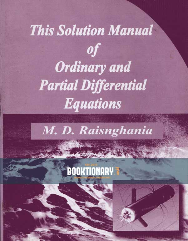 Solution of Ordinary And Partial Differential Equations
