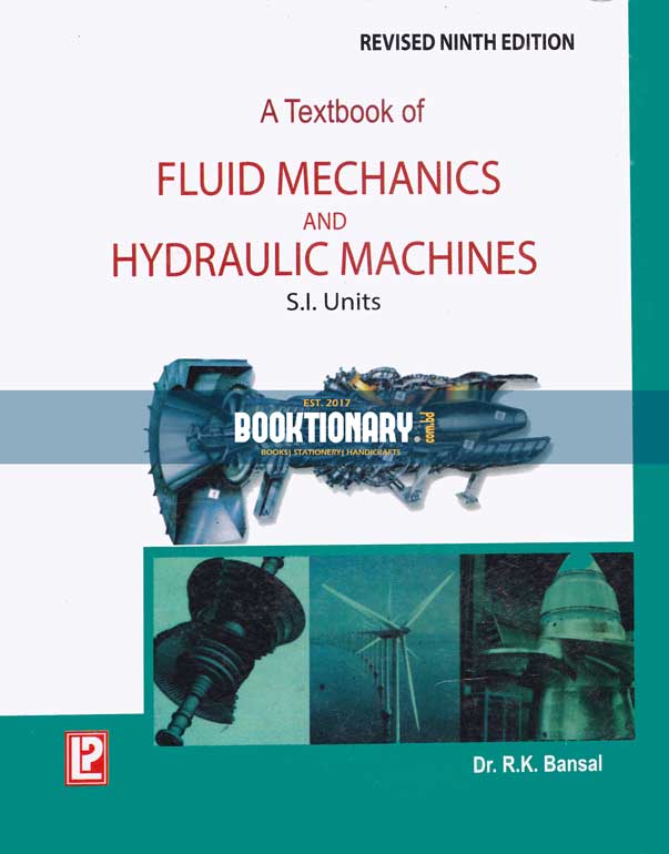 A Textbook of Fluid Mechanics and Hydraulic Machines