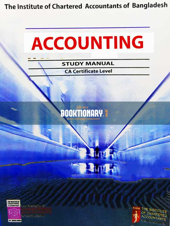 Accounting study manual ( CA Certificate Level )