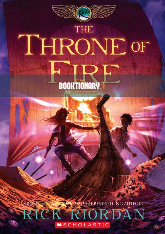 The Throne of Fire ( The Kane Chronicles series, Book 2 ) ( High Quality )