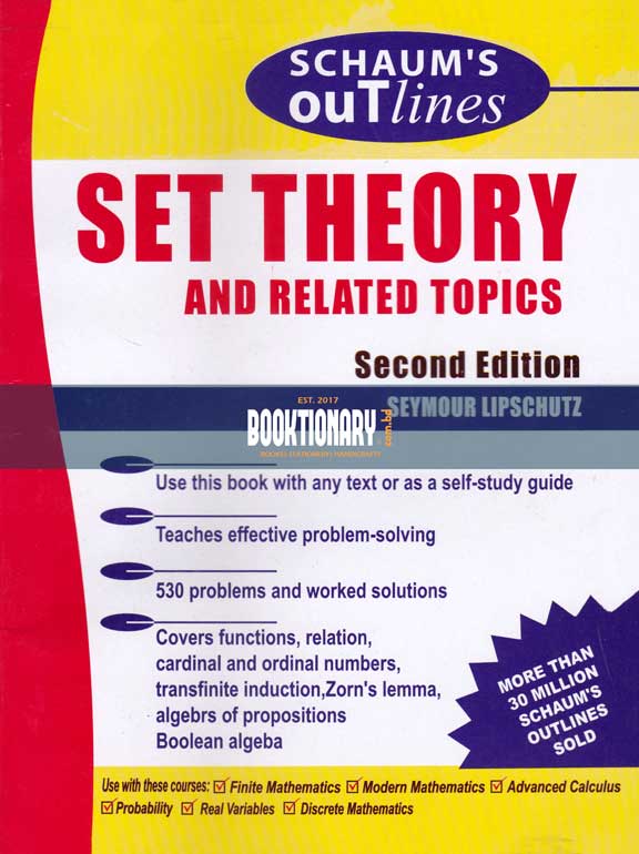 Schaum's Outlines Set theory and related topics